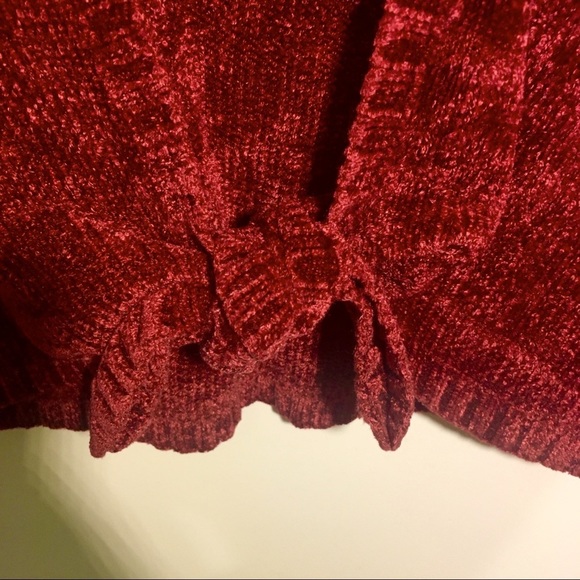 Anthropology Isabella Bird dove tie cardigan small - Picture 3 of 6